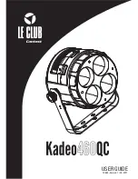 le club kadeo460qc User Manual предпросмотр