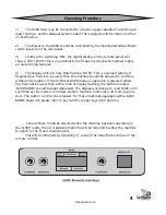 Preview for 6 page of Le Maitre G300 Operation Manual