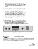 Предварительный просмотр 16 страницы Le Maitre G300 Operation Manual