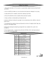 Preview for 19 page of Le Maitre G300 Operation Manual