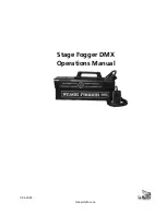 Le Maitre Stage Fogger DMX Operation Manual preview