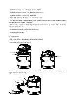 Предварительный просмотр 7 страницы LE MARQUIER ASP100 Instruction Manual