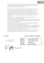 Предварительный просмотр 11 страницы LE MARQUIER FPG12D User Manual