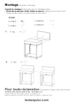 Preview for 2 page of LE MARQUIER MC80CI Instructions