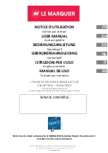 LE MARQUIER PLANCHA EXCLUSIVE AMALIA 375 User Manual preview