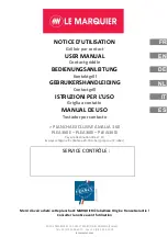 LE MARQUIER PLANCHA PLEA360E User Manual preview