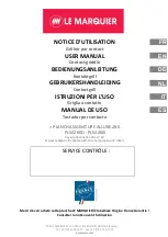 LE MARQUIER PLSA260D User Manual preview