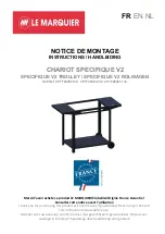 Предварительный просмотр 1 страницы LE MARQUIER SPECIFIQUE V2 Instructions Manual