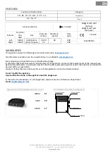 Preview for 7 page of LE MARQUIER Vintage Pure PLVP260EV2 User Manual