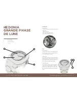 Preview for 7 page of Le Rhone HAUTE HORLOGERIE User Manual