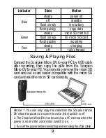 Preview for 10 page of LEA-AID Scorpion Micro DV User Manual