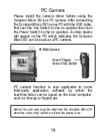 Preview for 11 page of LEA-AID Scorpion Micro DV User Manual