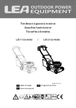 Lea LE11132-40A3 Original Instructions Manual preview