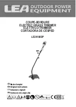 Предварительный просмотр 1 страницы Lea LE24100DP Original Instructions Manual