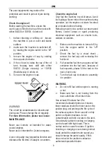 Preview for 10 page of Lea LE42196-74DW21 Original Instructions Manual