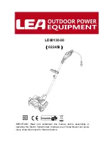 Preview for 1 page of Lea LE60130-30 Instruction Manual