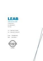 Preview for 20 page of LEAB 012-00022GF User Manual