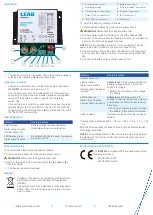 Preview for 2 page of LEAB BW 801e Quick Start Manual