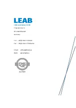 Предварительный просмотр 13 страницы LEAB Clayton Power CLP 600 User Manual