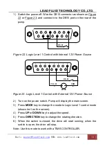 Предварительный просмотр 21 страницы LEAD FLUID BT100S Operation Manual