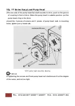 Предварительный просмотр 8 страницы LEAD FLUID YT Series Operating Manual