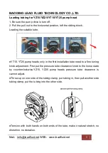 Предварительный просмотр 9 страницы LEAD FLUID YT Series Operating Manual