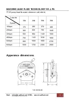 Предварительный просмотр 17 страницы LEAD FLUID YT Series Operating Manual