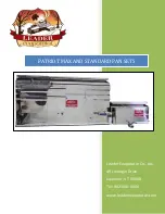 Предварительный просмотр 1 страницы Leader Evaporator PATRIOT MAX Manual