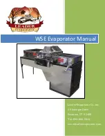 Предварительный просмотр 1 страницы Leader Evaporator WSE Manual