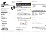 Preview for 1 page of Leader Light LL STAGE 6-06D User Manual