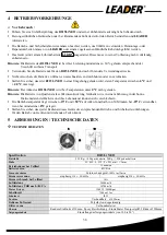 Предварительный просмотр 38 страницы Leader B215L NEO User Manual