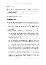 Preview for 5 page of Leader F1620 Manual