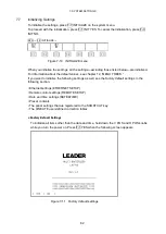 Предварительный просмотр 91 страницы Leader LV 5770SER03A Instruction Manual