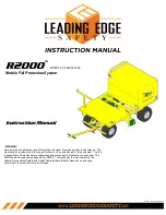 LEADING EDGE SAFETY R2000 Instruction Manual preview