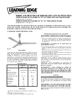 Предварительный просмотр 9 страницы Leading Edge 5610-1 Assembly Manual & Parts List