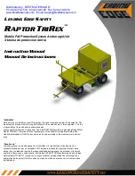 Предварительный просмотр 1 страницы Leading Edge Raptor TriRex Instruction Manual