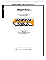 Предварительный просмотр 2 страницы Leading Edge Raptor TriRex Instruction Manual