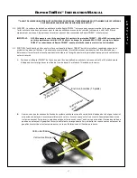 Предварительный просмотр 18 страницы Leading Edge Raptor TriRex Instruction Manual