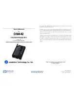 Leadshine Technology Co. DM442 User Manual предпросмотр