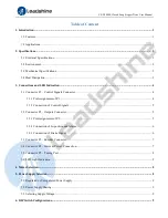 Предварительный просмотр 3 страницы Leadshine Technology CS-D1008E User Manual