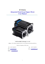 Leadshine Technology iCS Series User Manual preview