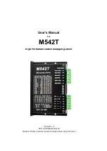 Leadshine Technology M542T User Manual preview