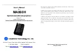 Предварительный просмотр 1 страницы Leadshine Technology MA860H User Manual