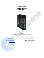 Leadshine DM322E User Manual preview