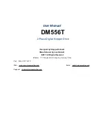 Leadshine DM556T User Manual preview