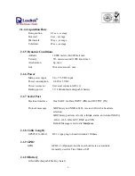 Preview for 4 page of Leadtek GPS 9532 Tehnical Specification