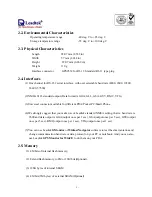 Preview for 5 page of Leadtek GPS 9532 Tehnical Specification