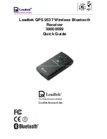 Предварительный просмотр 1 страницы Leadtek GPS 9537 Quick Manual