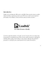 Preview for 3 page of Leadtek GPS 9815 Quick Installation Manual