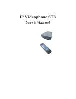 Предварительный просмотр 1 страницы Leadtek IP Videophone STB User Manual